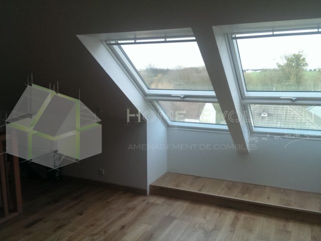 Aménagement de combles à St-Ouen-l’Aumône (95)
