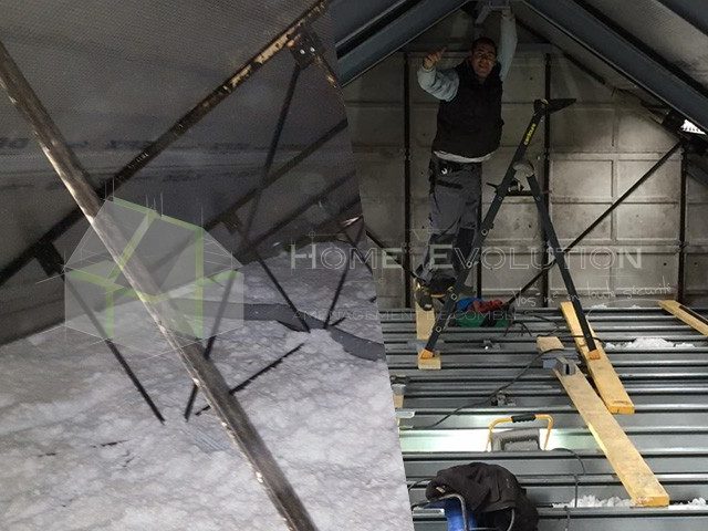 Aménagement de combles sur maison Phénix