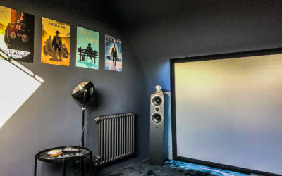 Création d’une salle de home cinéma à Chatou (78)